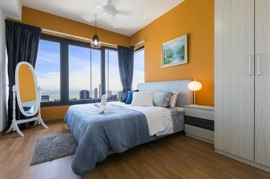 The Ash, 3Br Seaview By Wstay @ Tropicana 218 Macalister George Town Apartamento