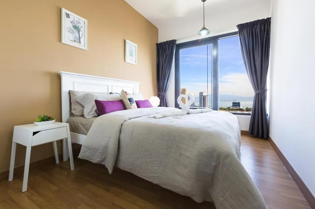 The Ash, 3Br Seaview By Wstay @ Tropicana 218 Macalister George Town Malasia