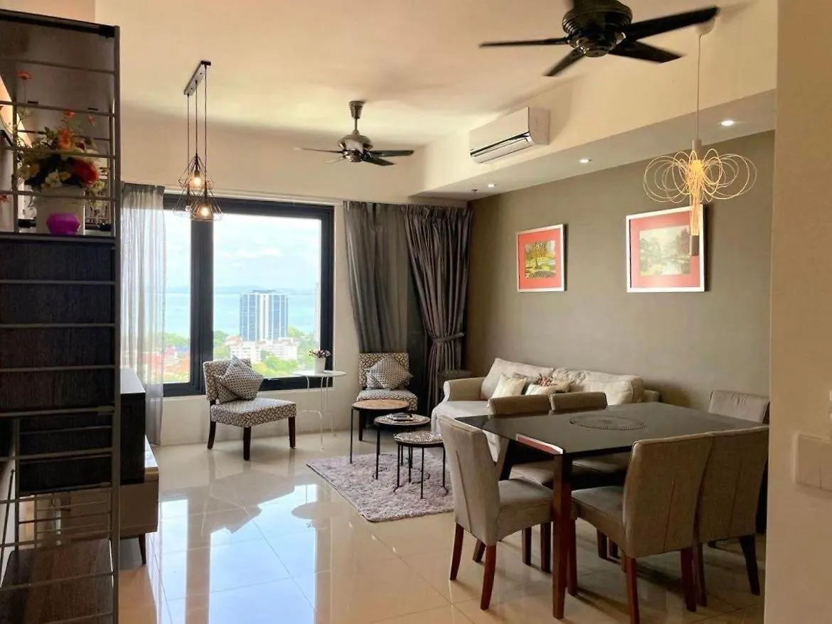 Apartamento The Ash, 3Br Seaview By Wstay @ Tropicana 218 Macalister George Town Malasia